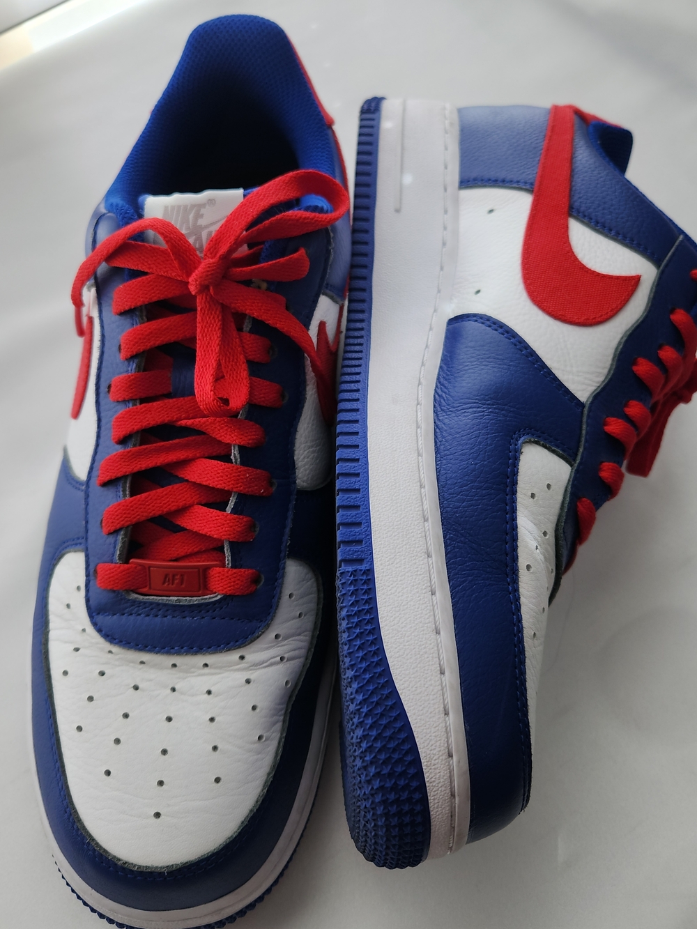 Nike Air Force 1 Low Red White Blue Men’s Size 11.5